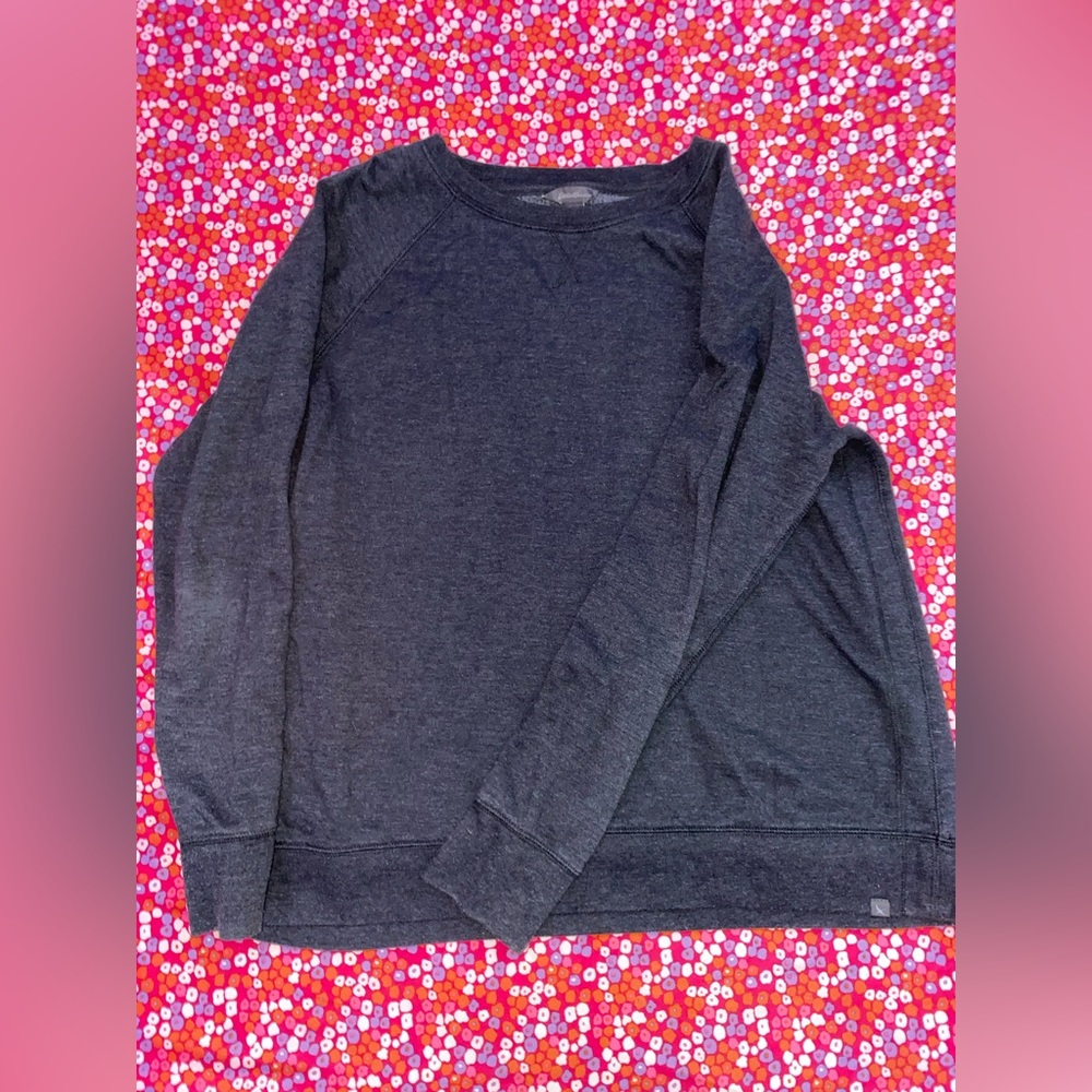 Eddie Bauer grey long sleeve sweater